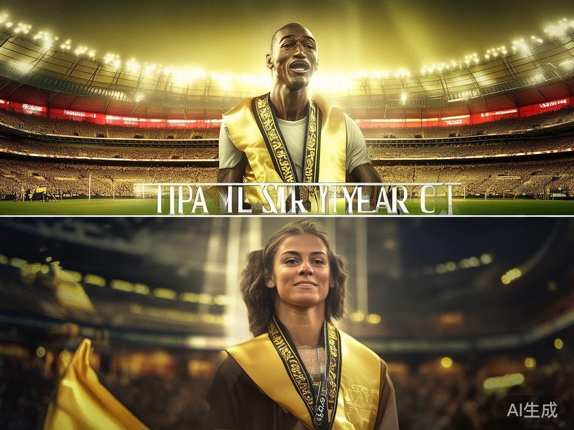 全球范围内主要环球体育大奖的类型及获奖项目全面解析 FIFA年度最佳男和女足球运动员:专为足球界设立,