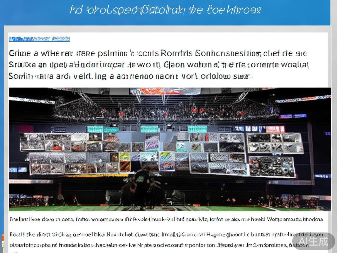 在当今信息爆炸的时代，掌握第一手的环球体育资讯成为